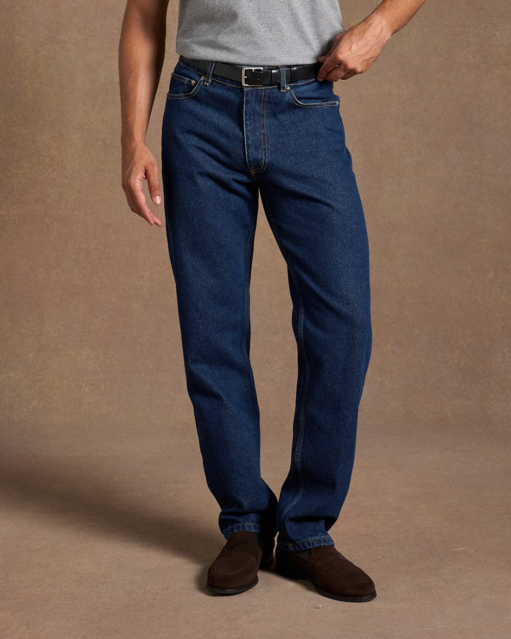 Straight Leg Jean Indigo Blue