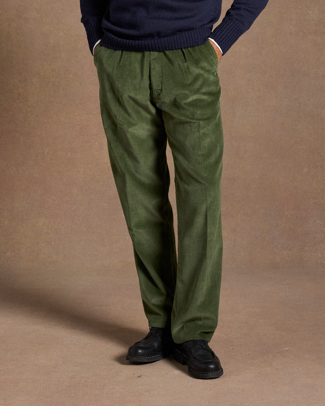 Straight Leg Trouser Olive