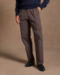 Straight Leg Trouser Umber Brown
