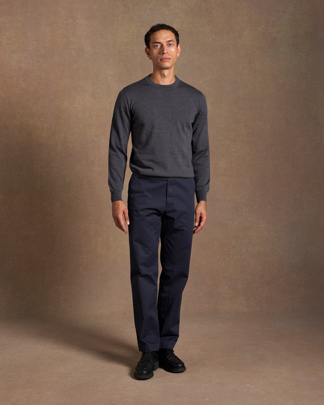 Classic Crewneck Grey Melange
