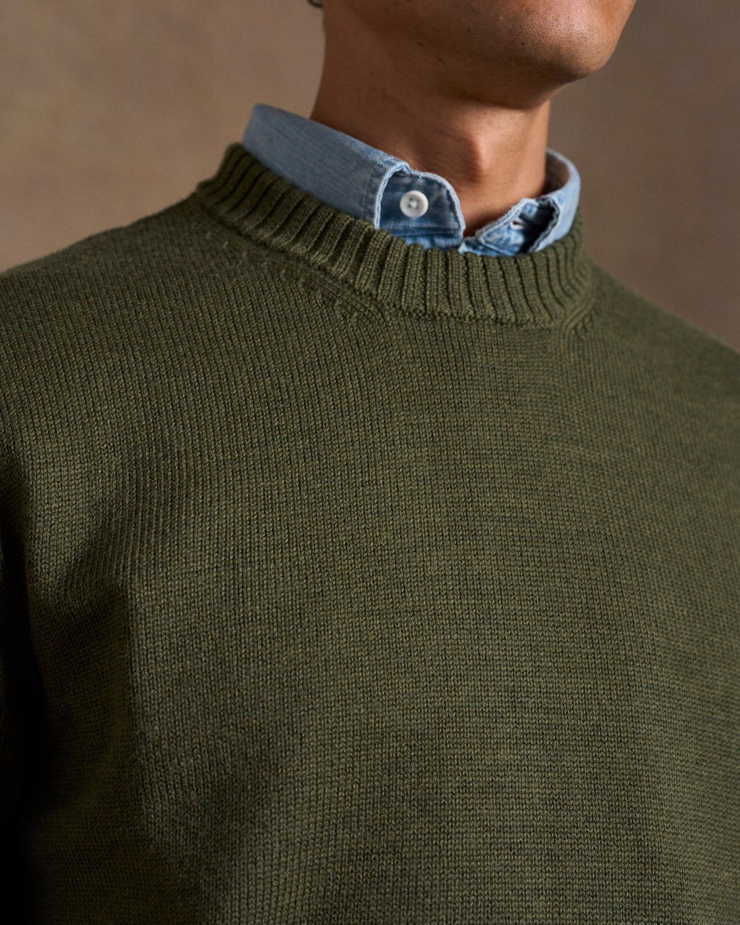Crewneck Army Green