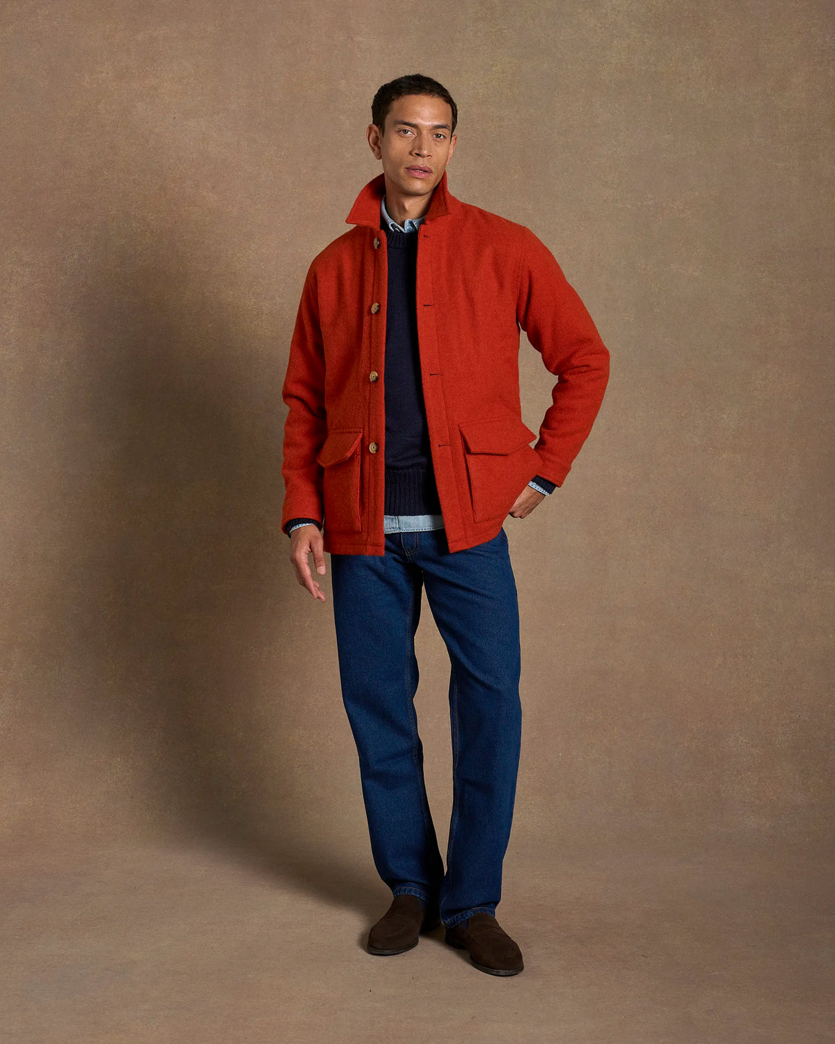 Field Jacket Burnt Orange