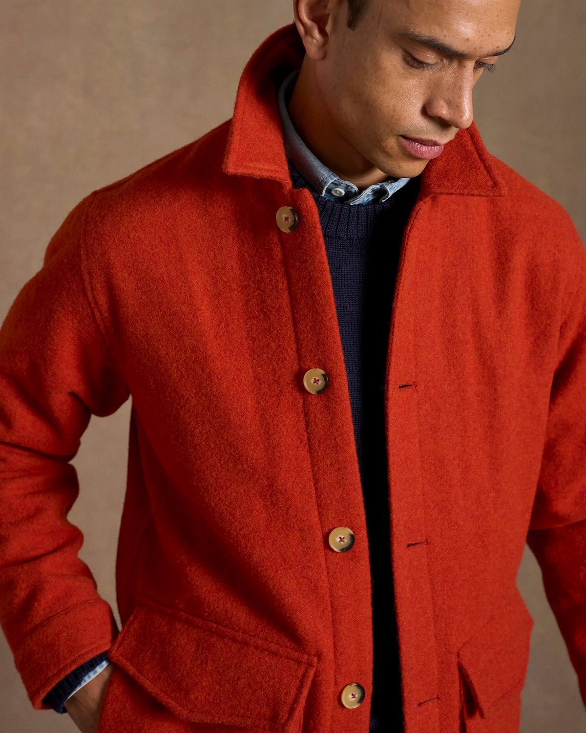 Field Jacket Burnt Orange