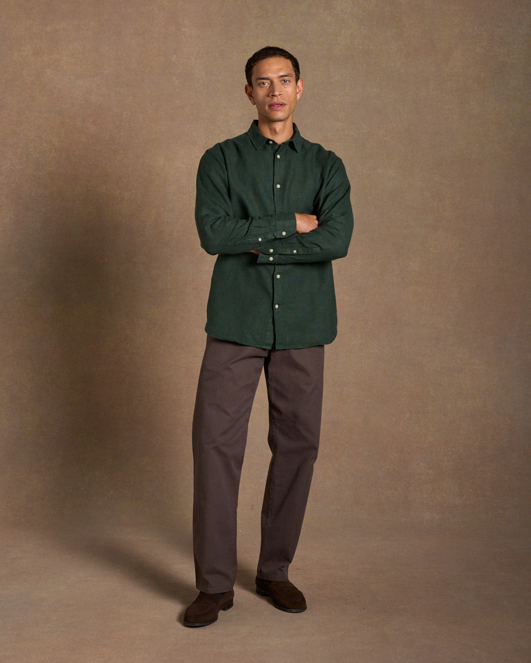 Signature Shirt Forest Green