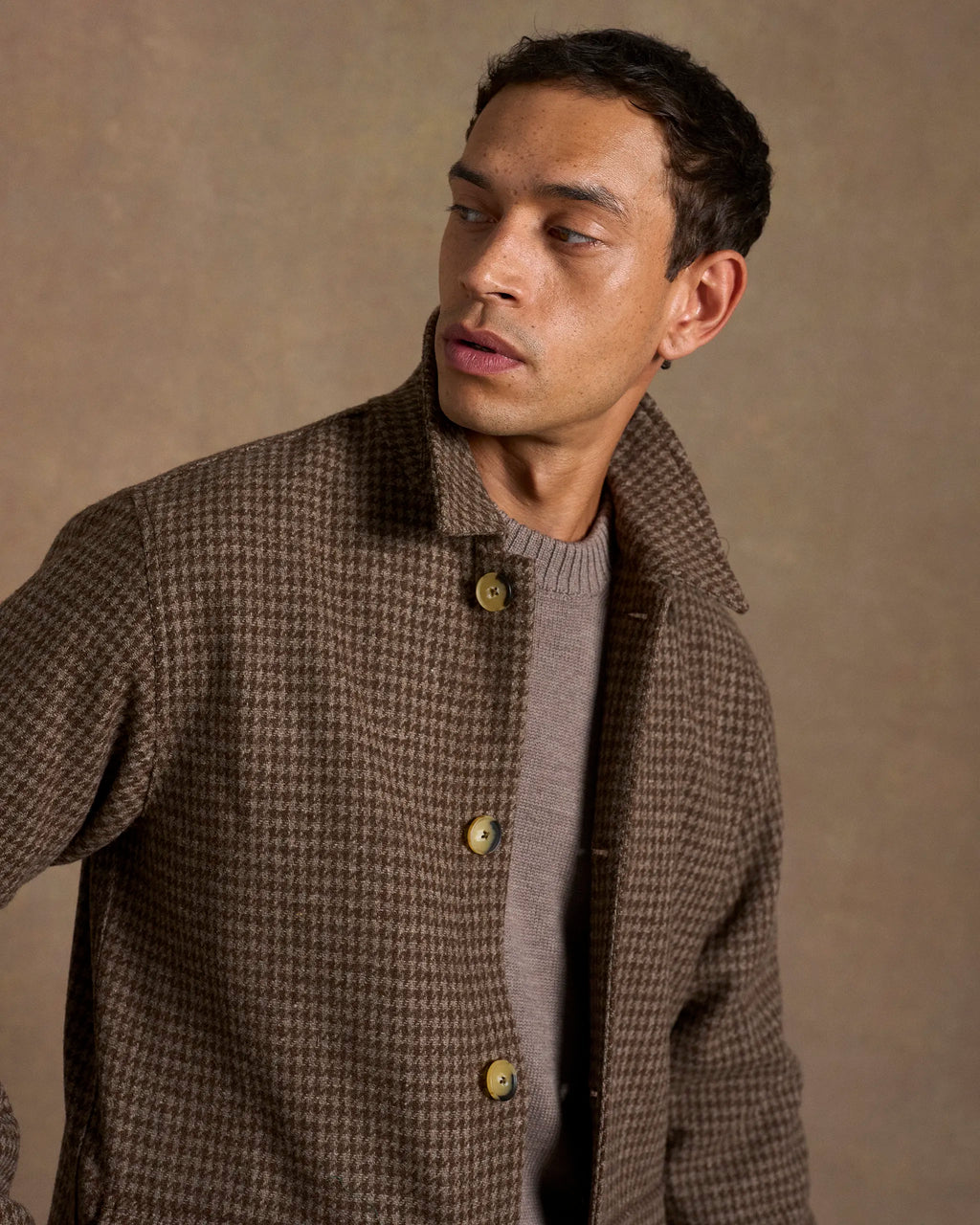 Field Jacket Houndstooth