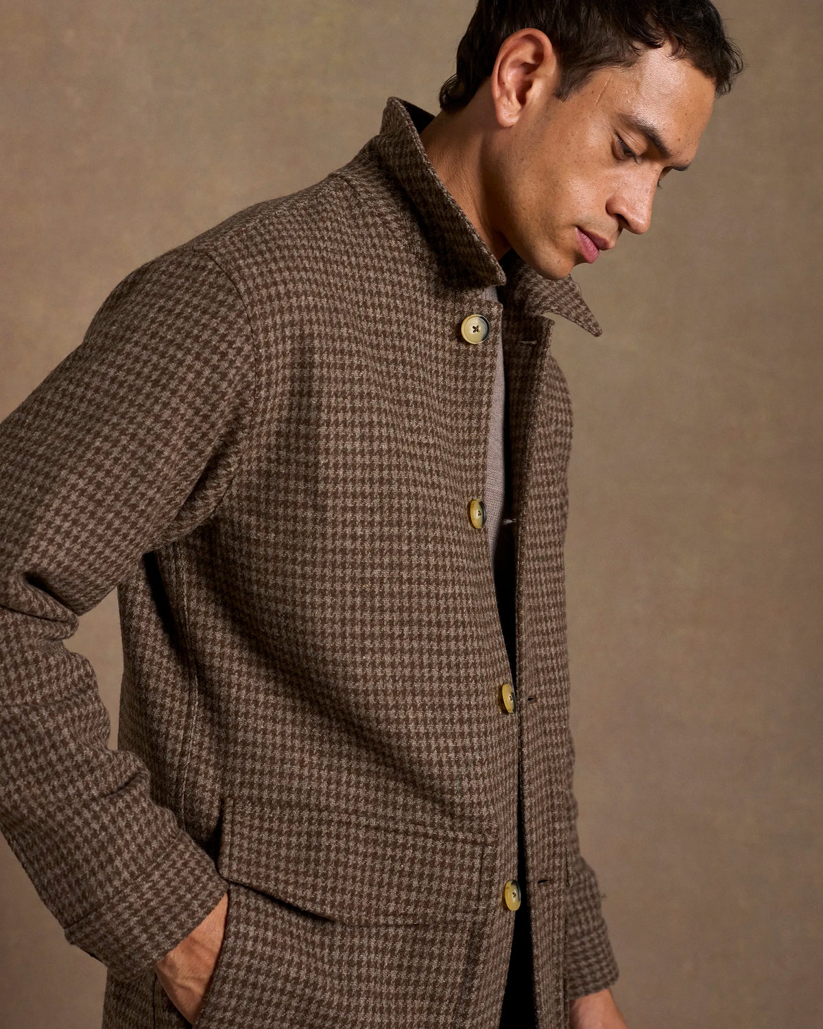 Field Jacket Houndstooth