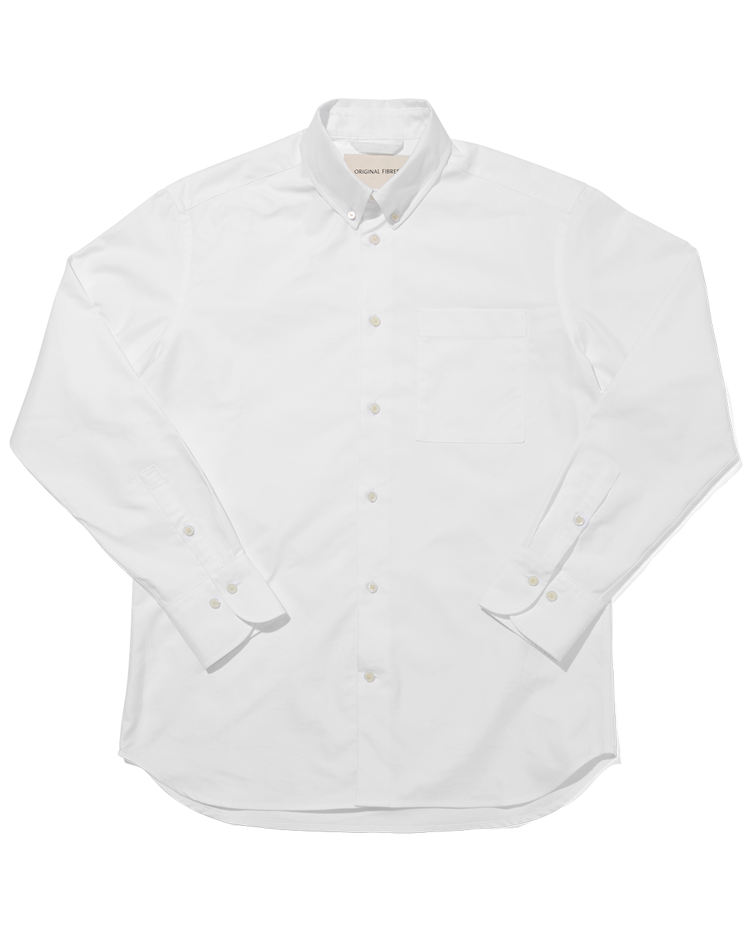 Button Down Optical White