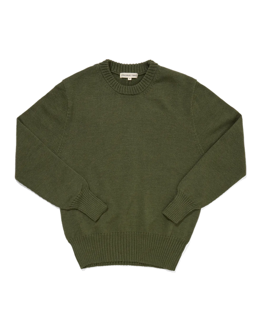 Crewneck Army Green