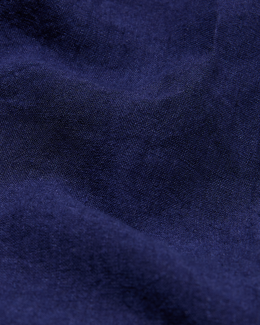 Laundered Linen Suit Navy Blue