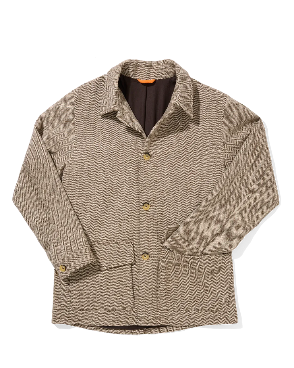 Field Jacket Burnt Herringbone