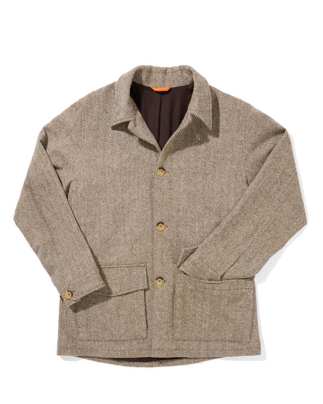 Field Jacket Burnt Herringbone