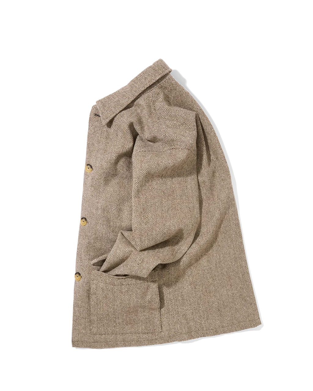 Field Jacket Burnt Herringbone