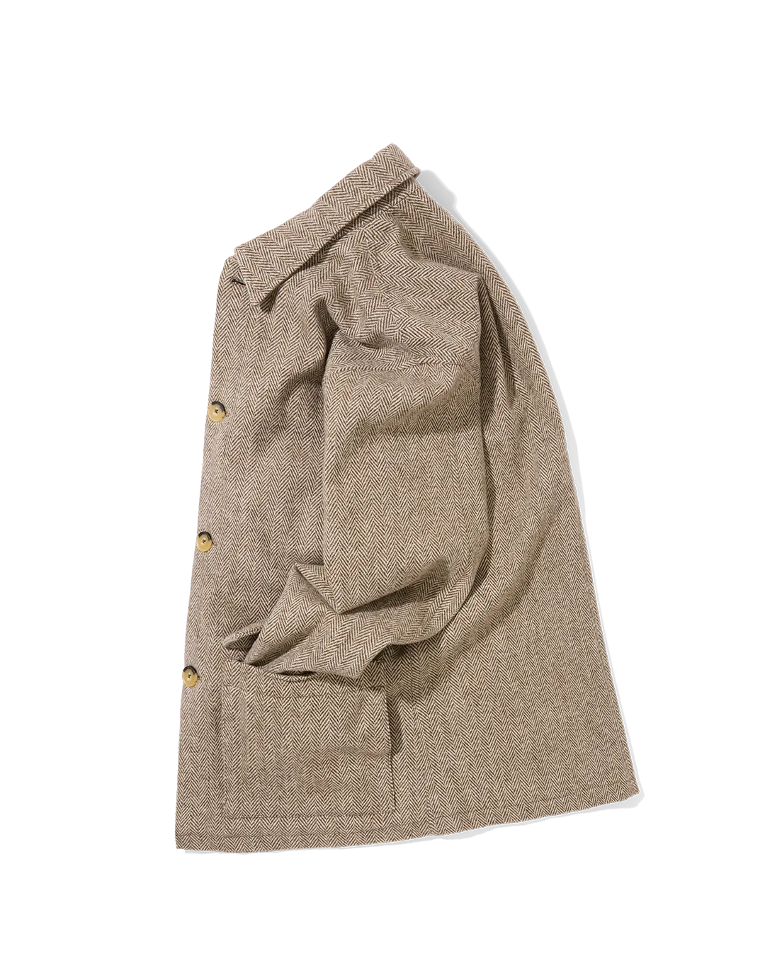 Field Jacket Burnt Herringbone
