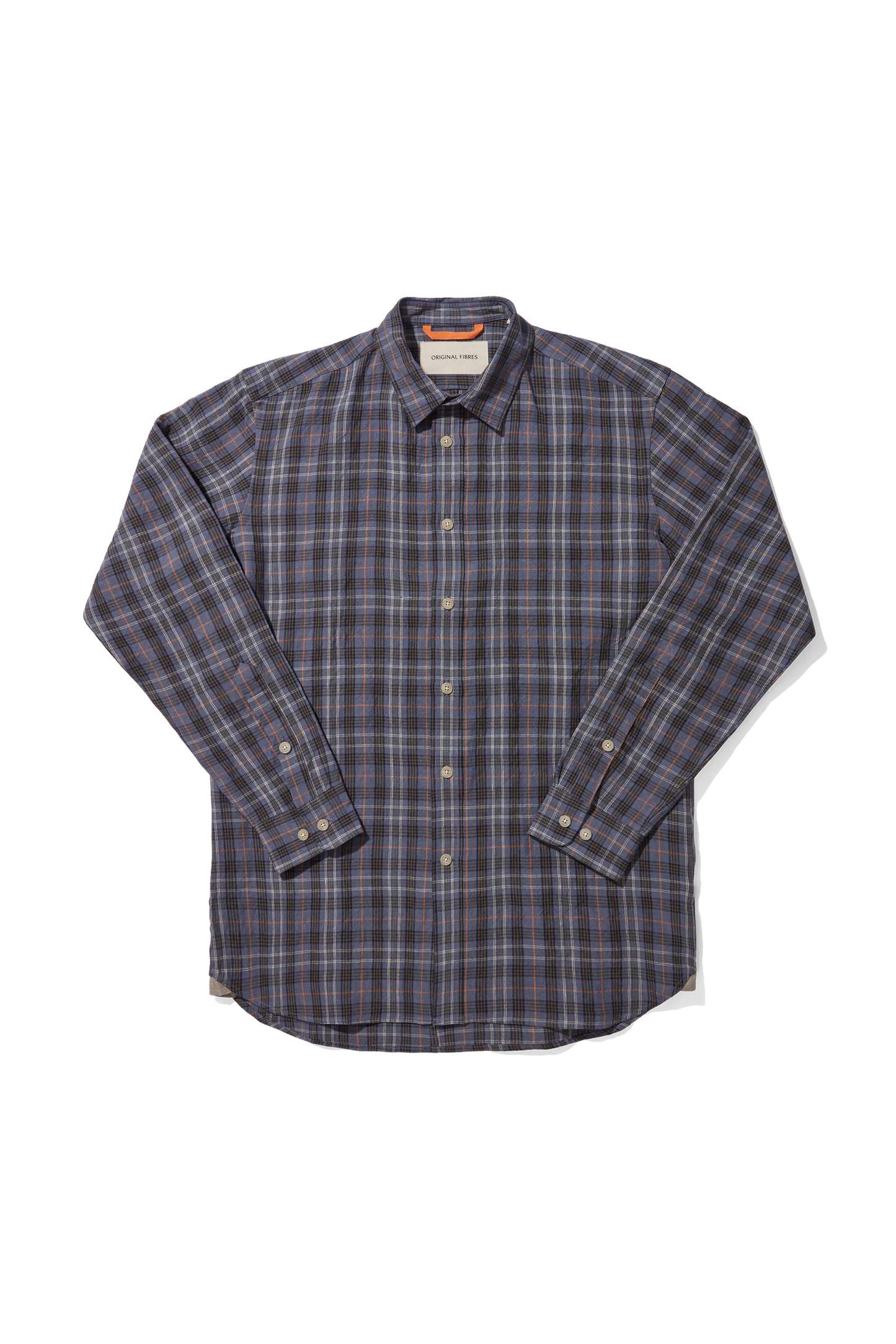 Heavy Linen Signature Heather Check