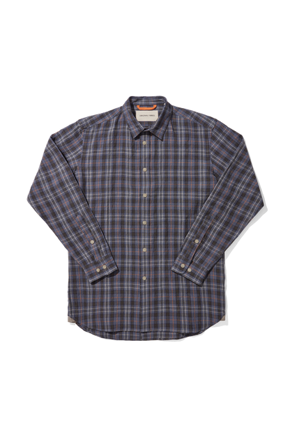 Heavy Linen Signature Heather Check