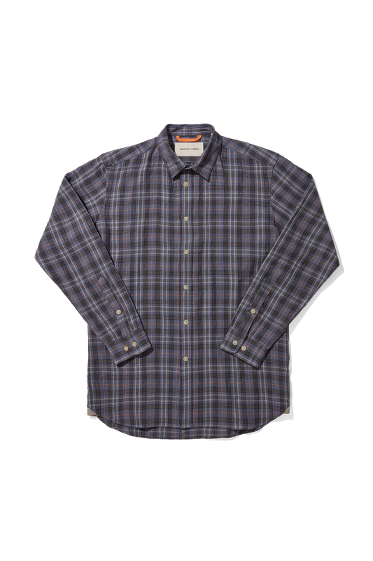 Heavy Linen Signature Heather Check