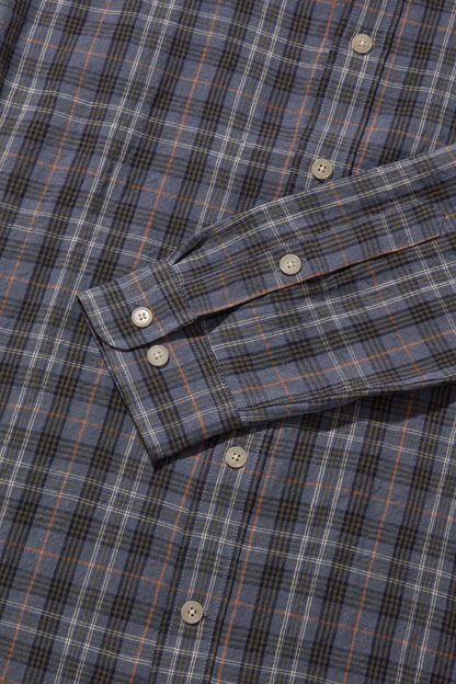 Heavy Linen Signature Heather Check