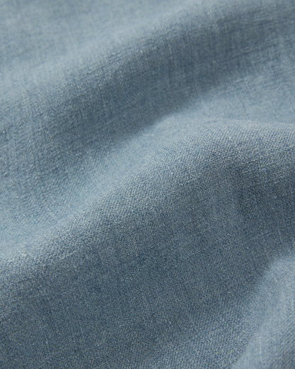 Double Pleated Trouser Blue Grey