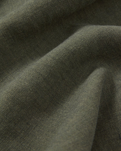 Double Pleated Trouser Dusty Green