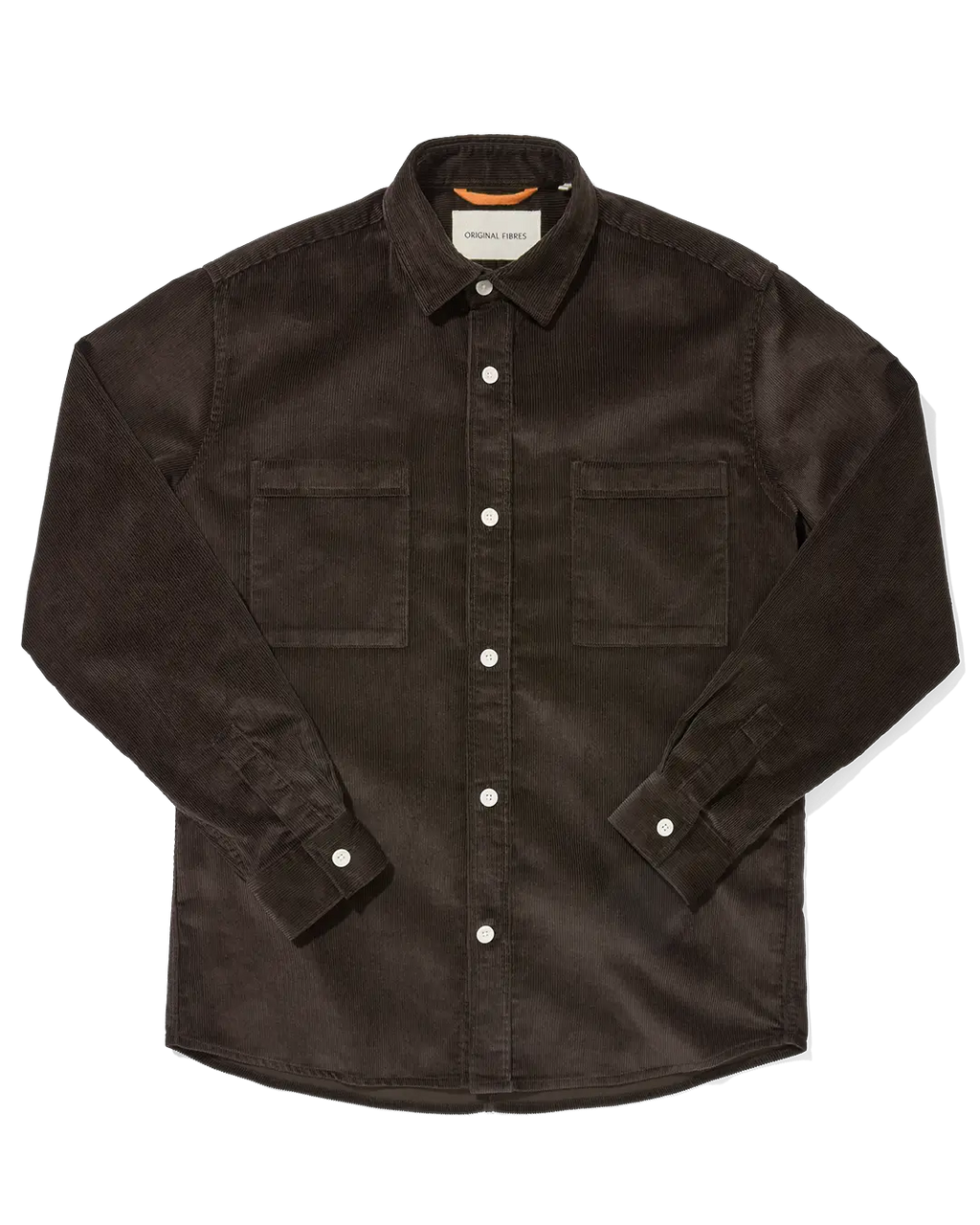 Heavy Corduroy Utility Shirt Dark Brown