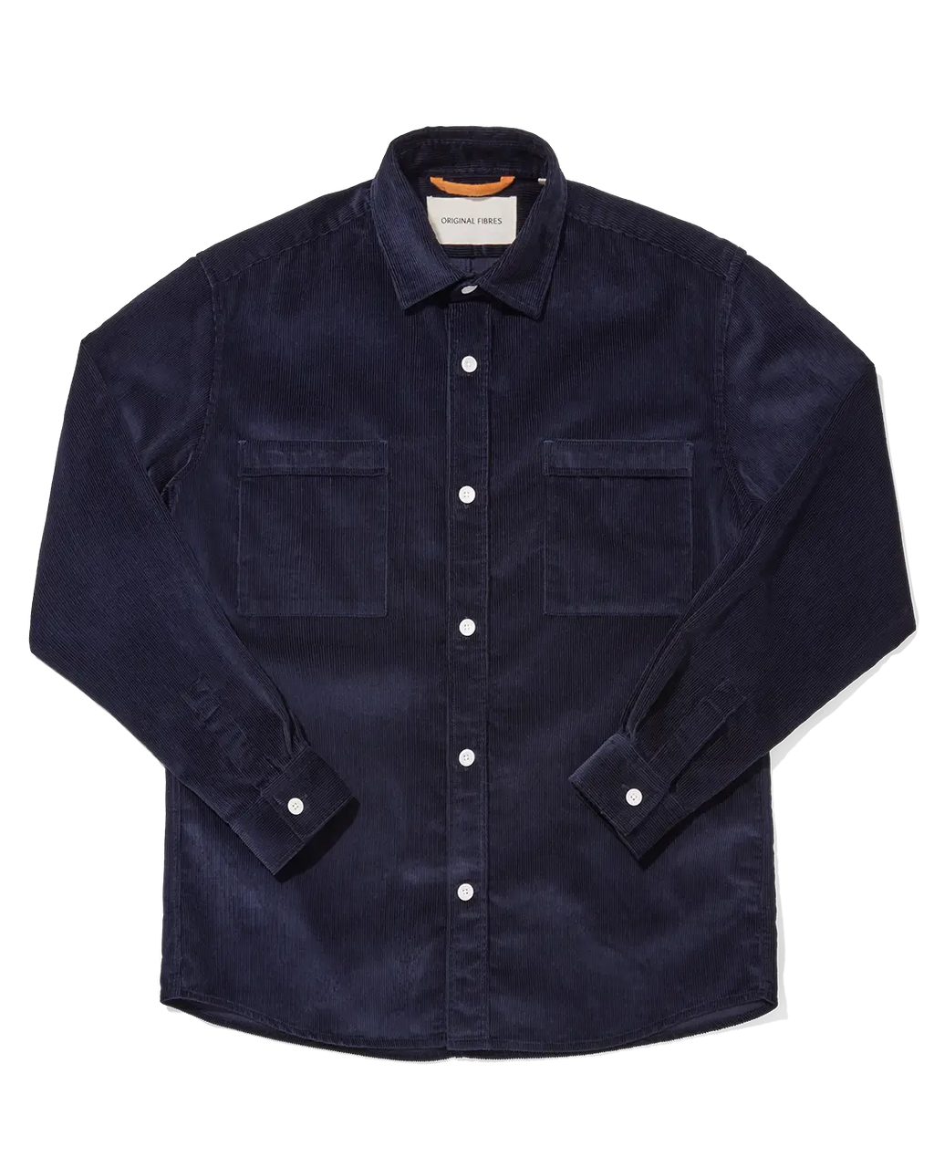 Heavy Corduroy Utility Shirt Navy