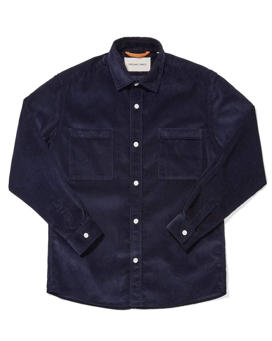 Heavy Corduroy Utility Shirt Navy