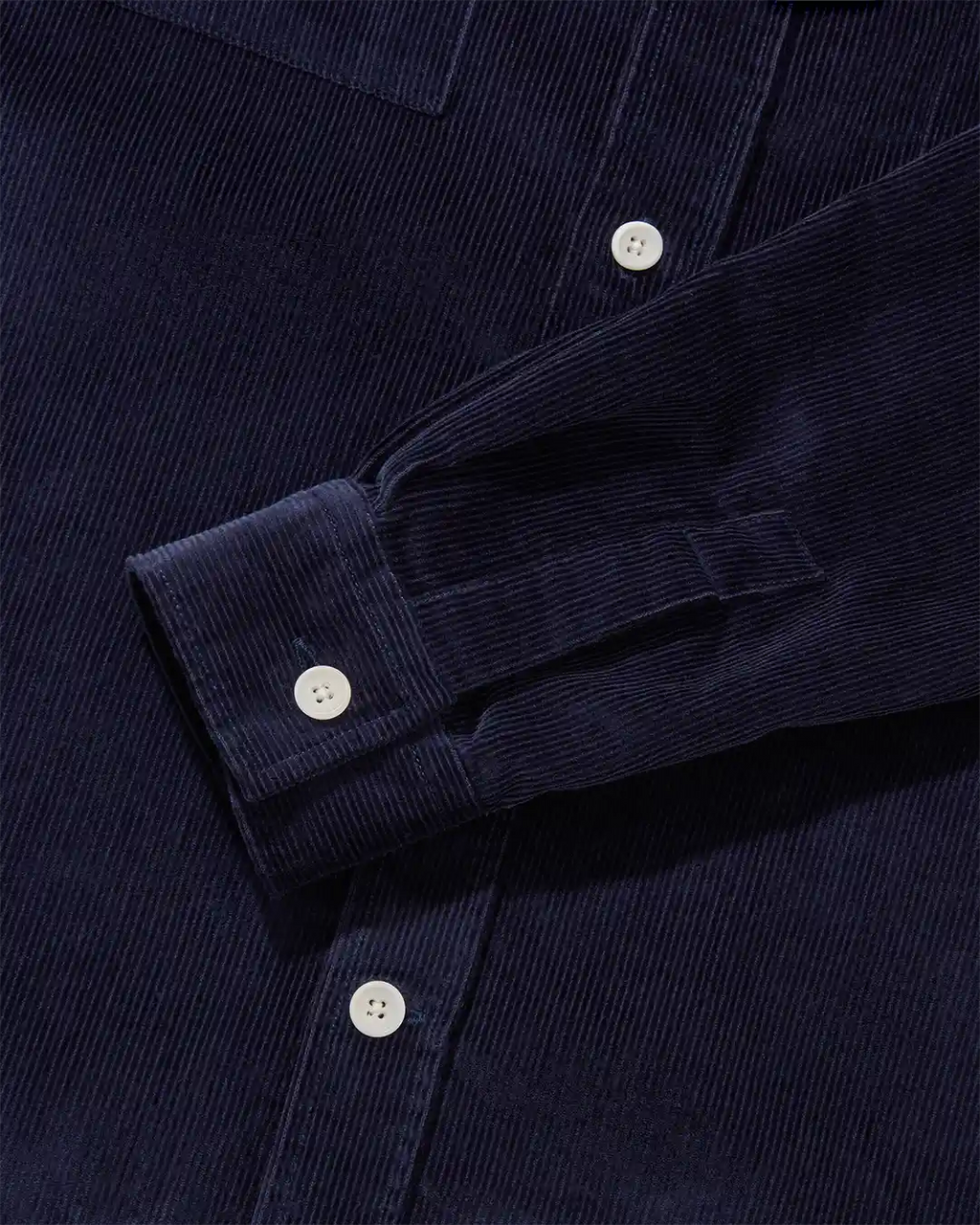 Heavy Corduroy Utility Shirt Navy