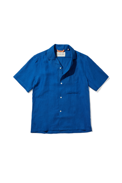 Lightweight Linen Cuban French Blue