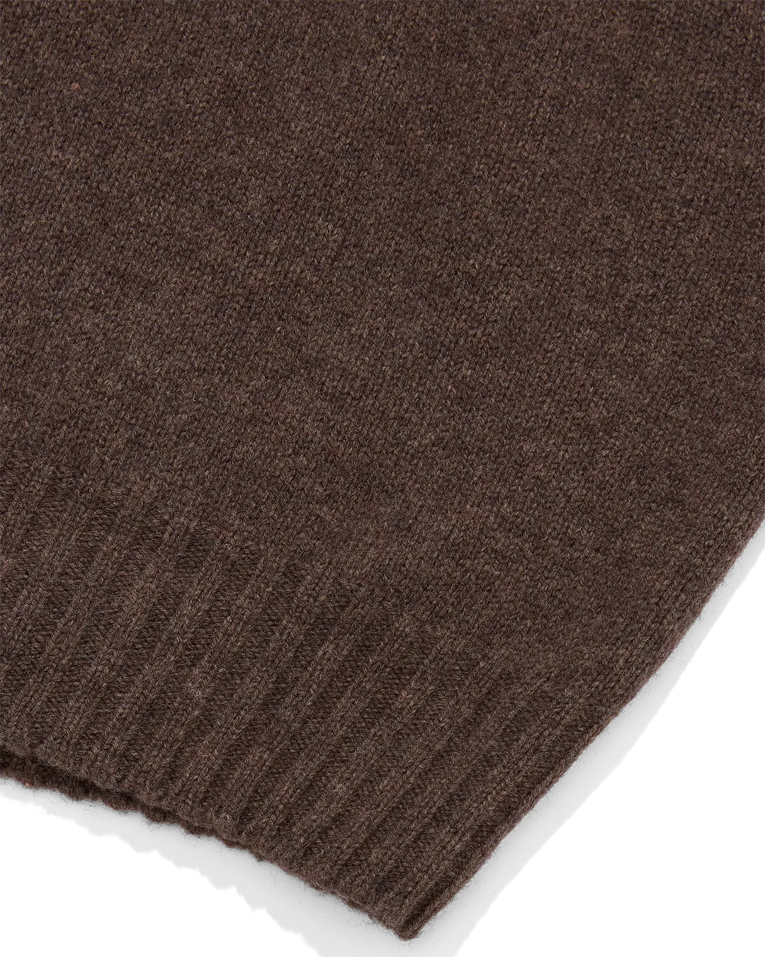 Mock Neck Chocolate Melange