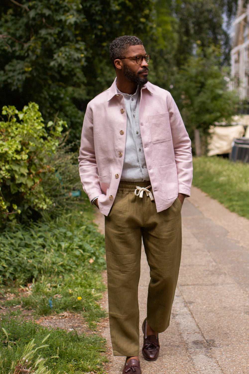 Midweight Railway Jacket Lilac