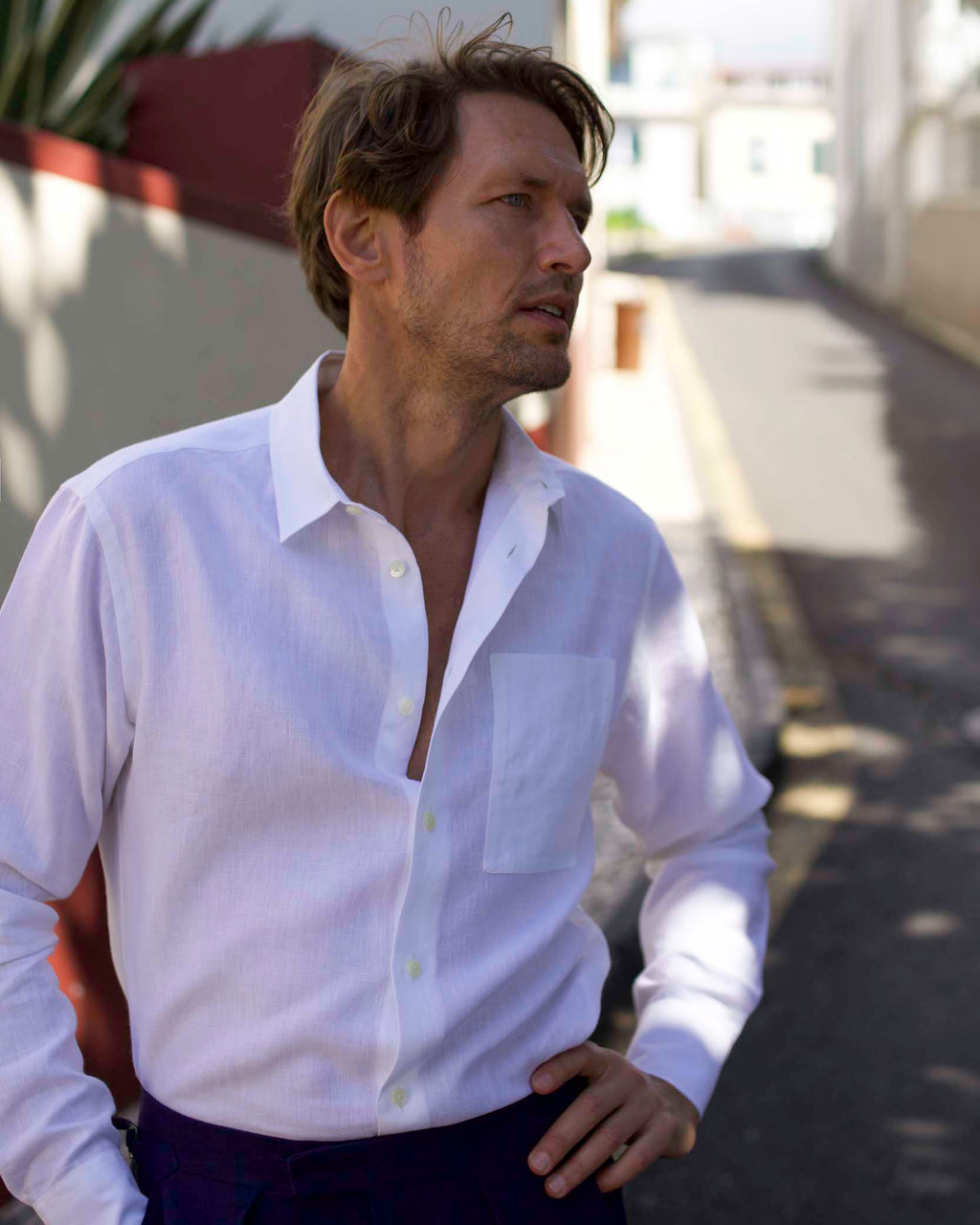 Our Ultimate White Linen Shirt