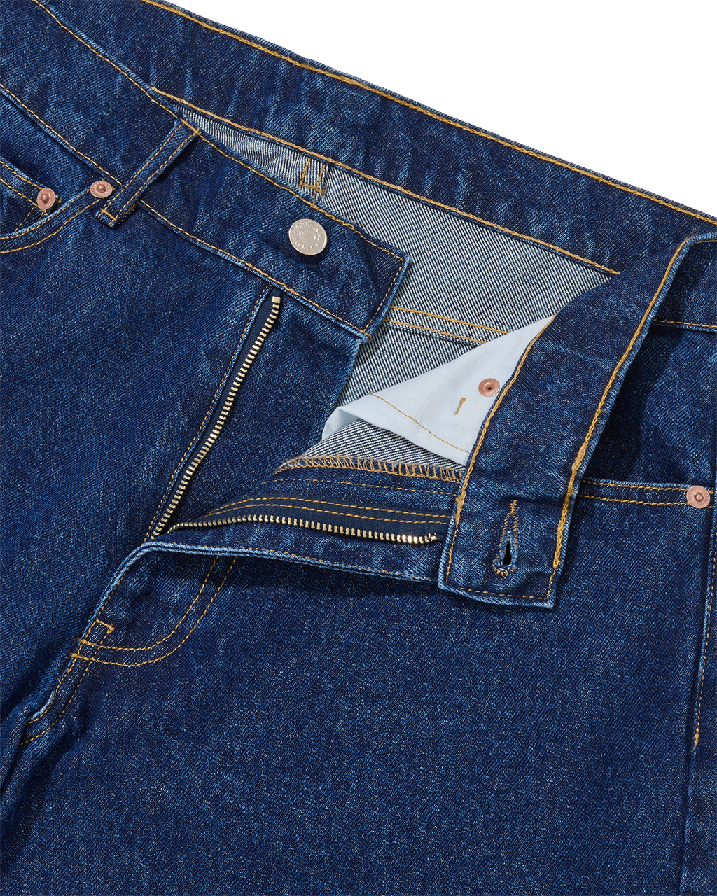 Straight Leg Jean Indigo Blue