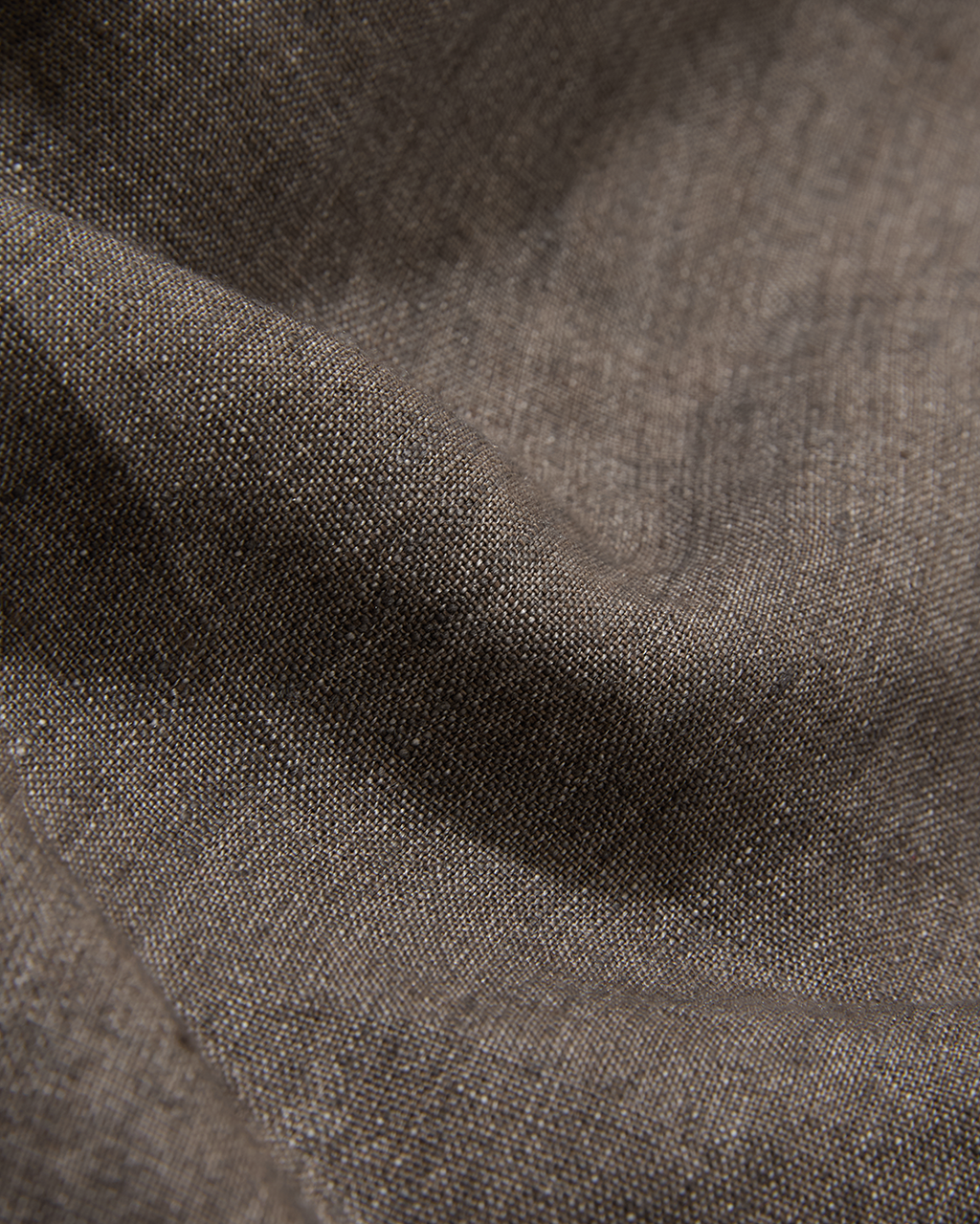 Linen Signature Shirt Taupe