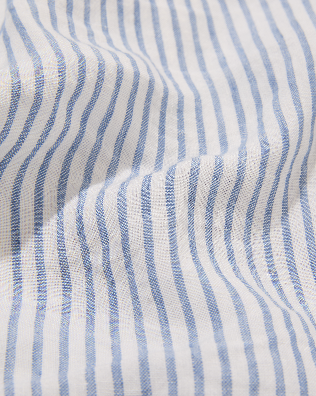 Linen Beach Jacket Ocean Stripe