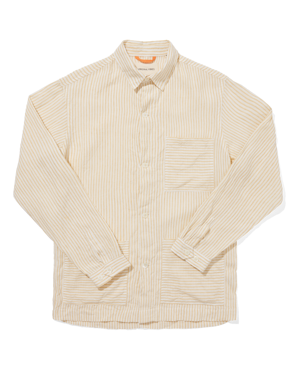 Linen Beach Jacket Umbrella Stripe