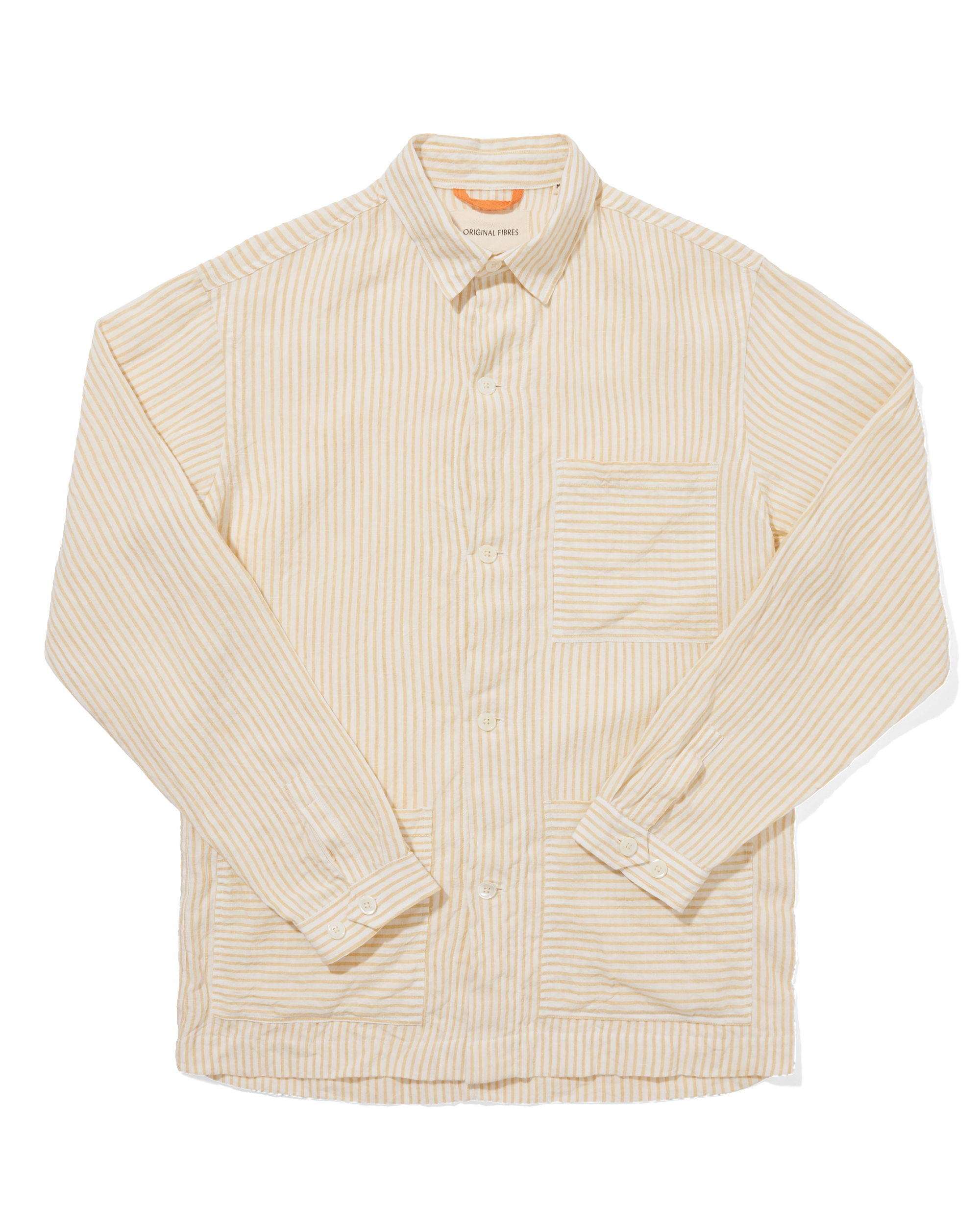 Linen Beach Jacket Umbrella Stripe