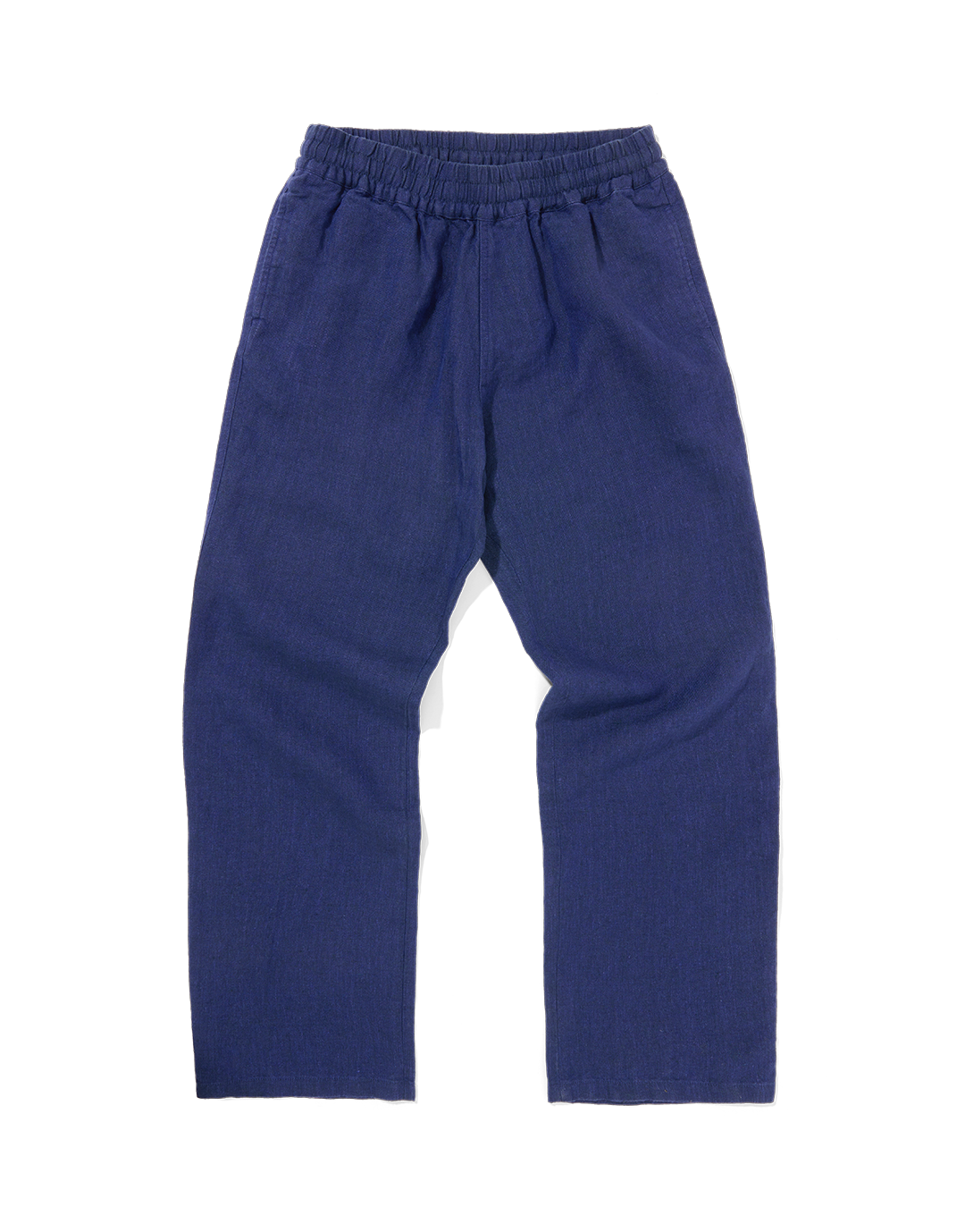 Easy Trousers Navy Yarn-Dye