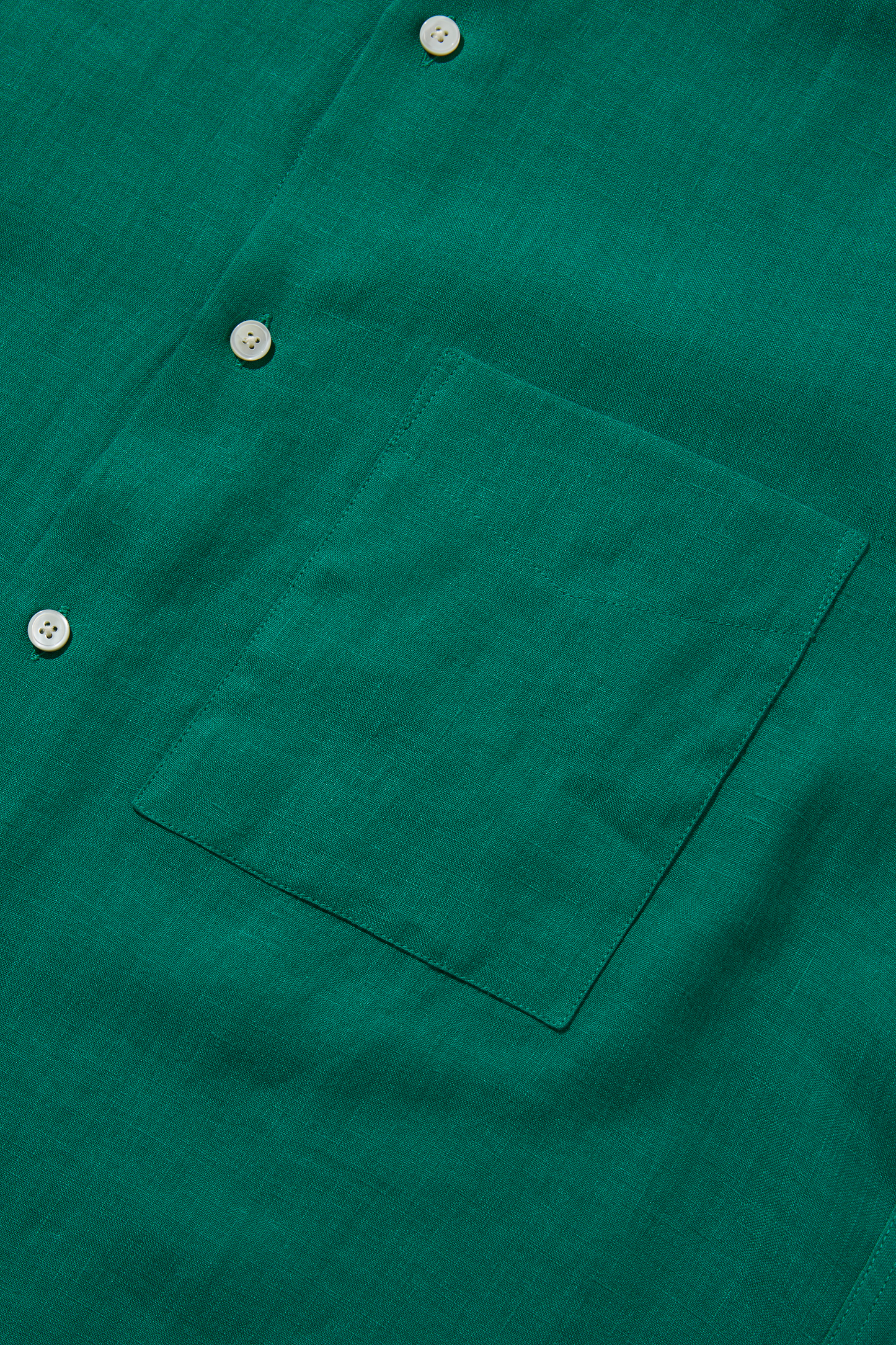 Lightweight Linen Holiday Grandpa Green