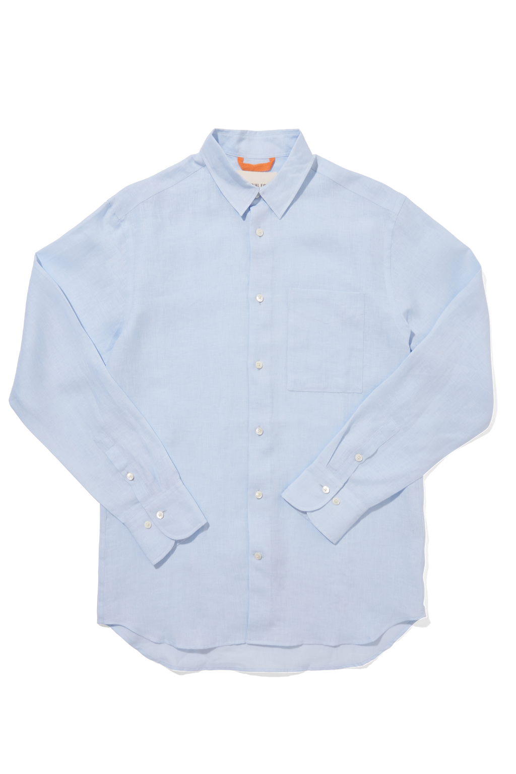 Linen Signature Shirt Sky