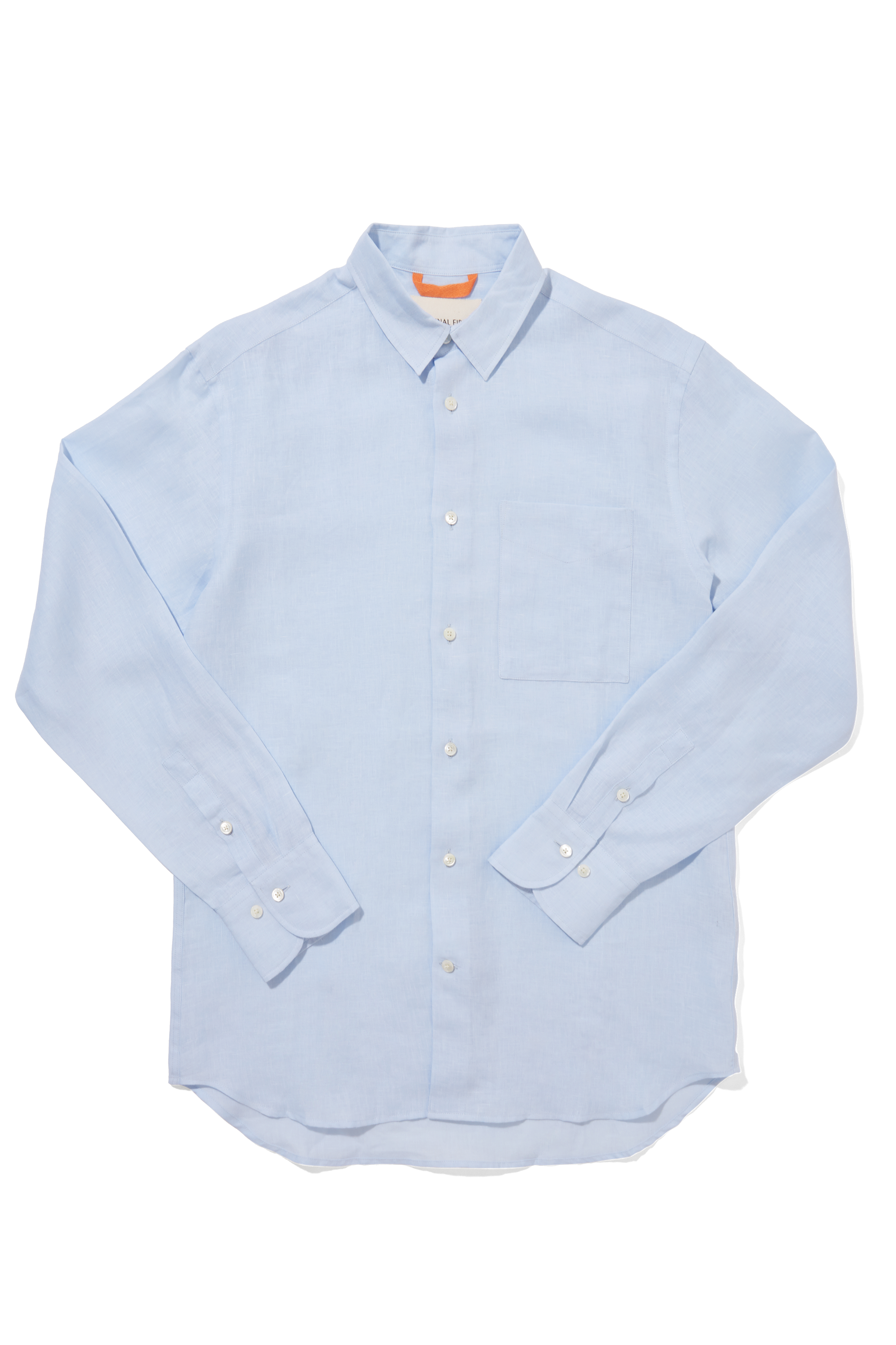 Linen Signature Shirt Sky