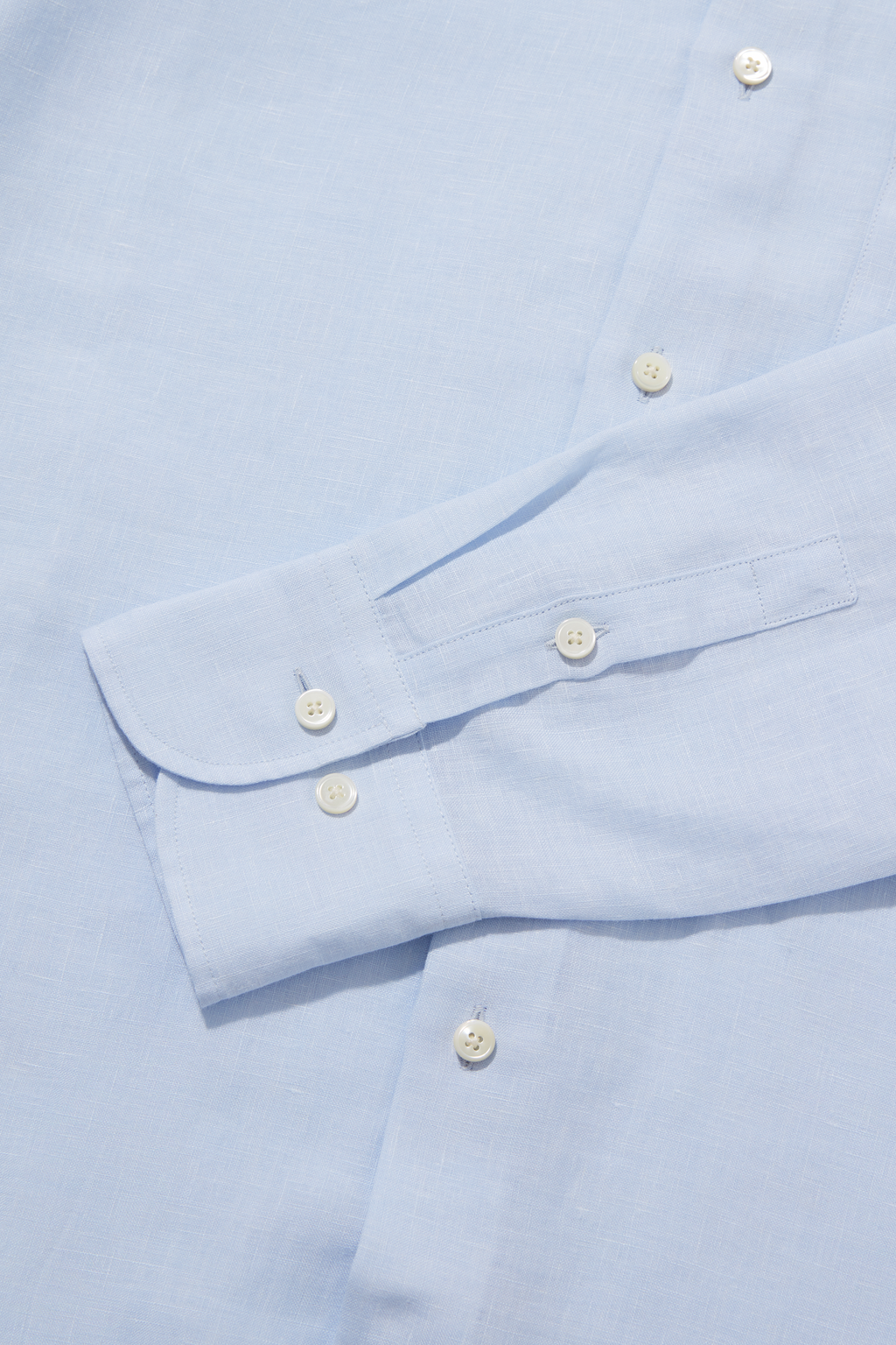 Linen Signature Shirt Sky