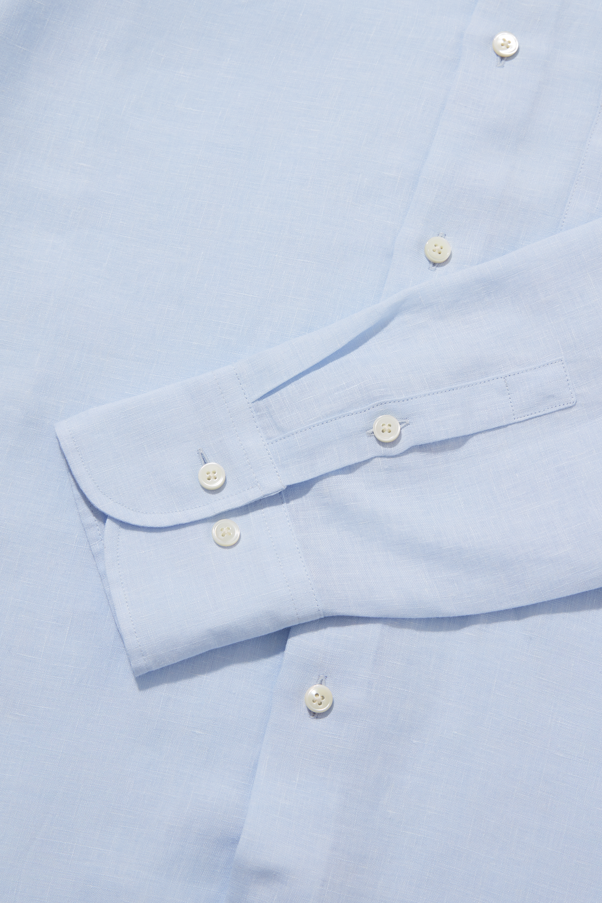 Linen Signature Shirt Sky