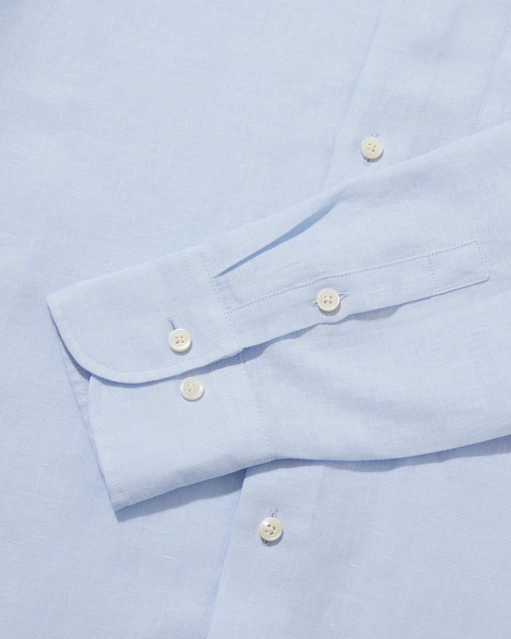 Linen Grandpa Shirt Sky