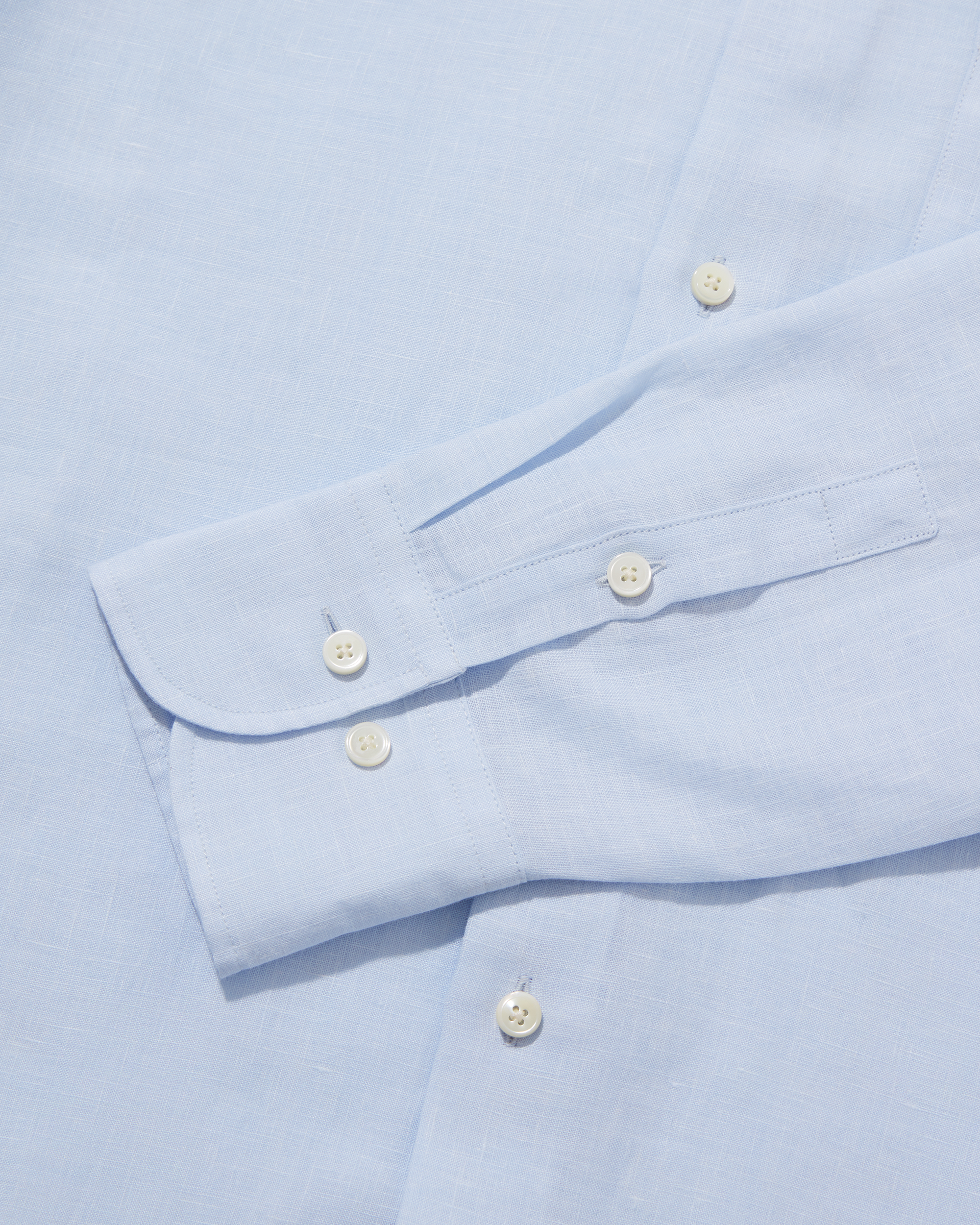 Linen Grandpa Shirt Sky