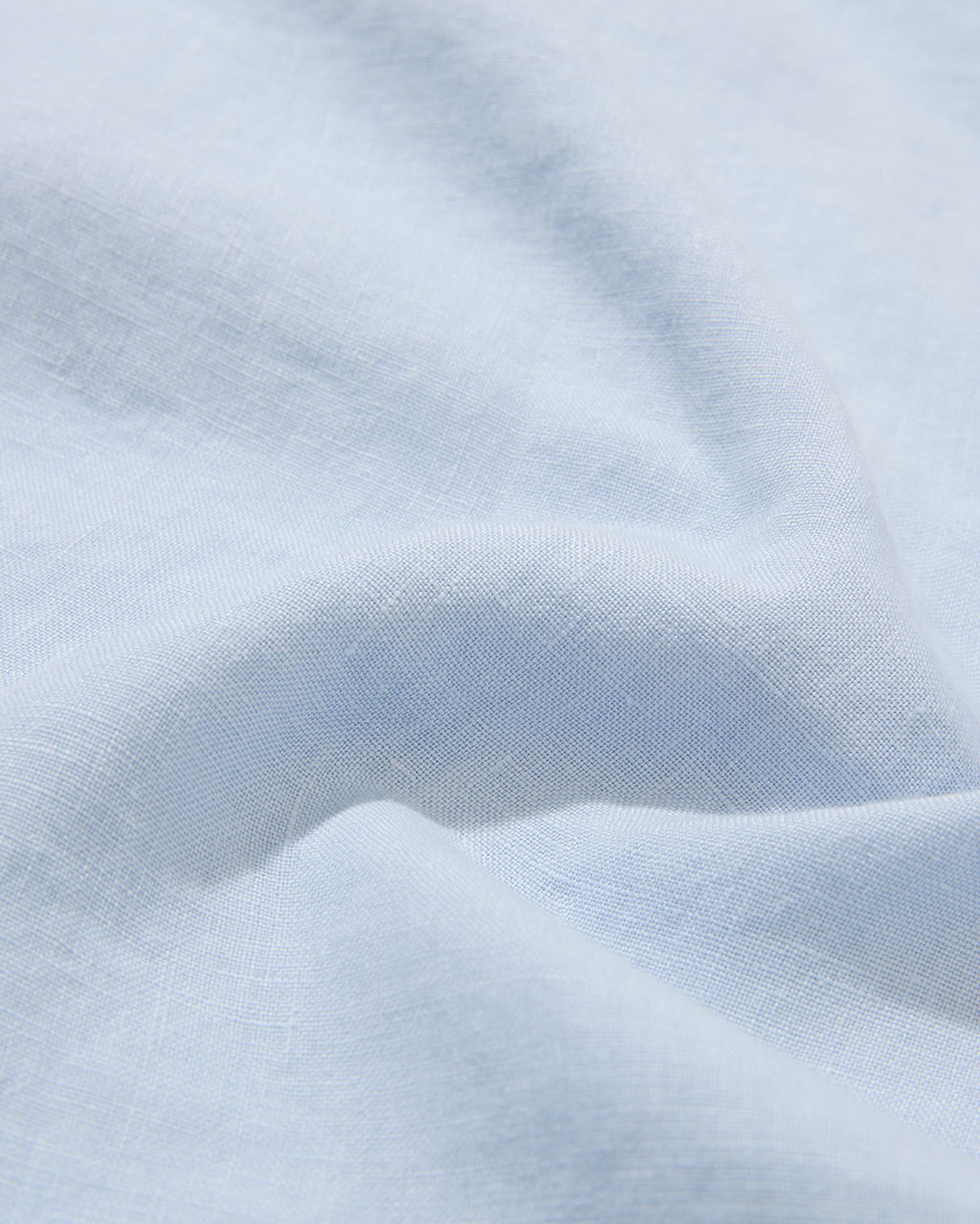 Linen Long Sleeve Smock Sky Blue