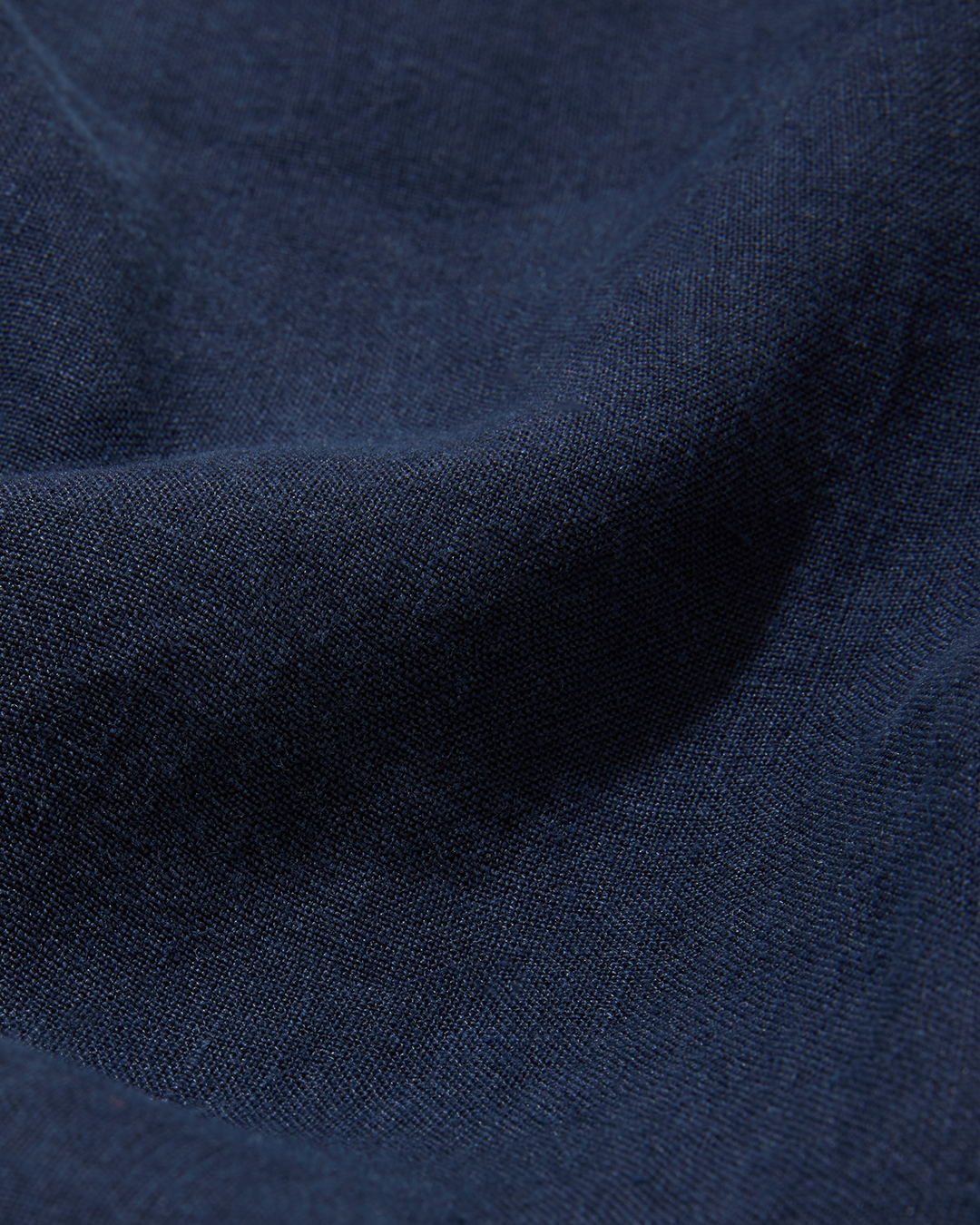 Linen Short Sleeve Cuban Soft Navy