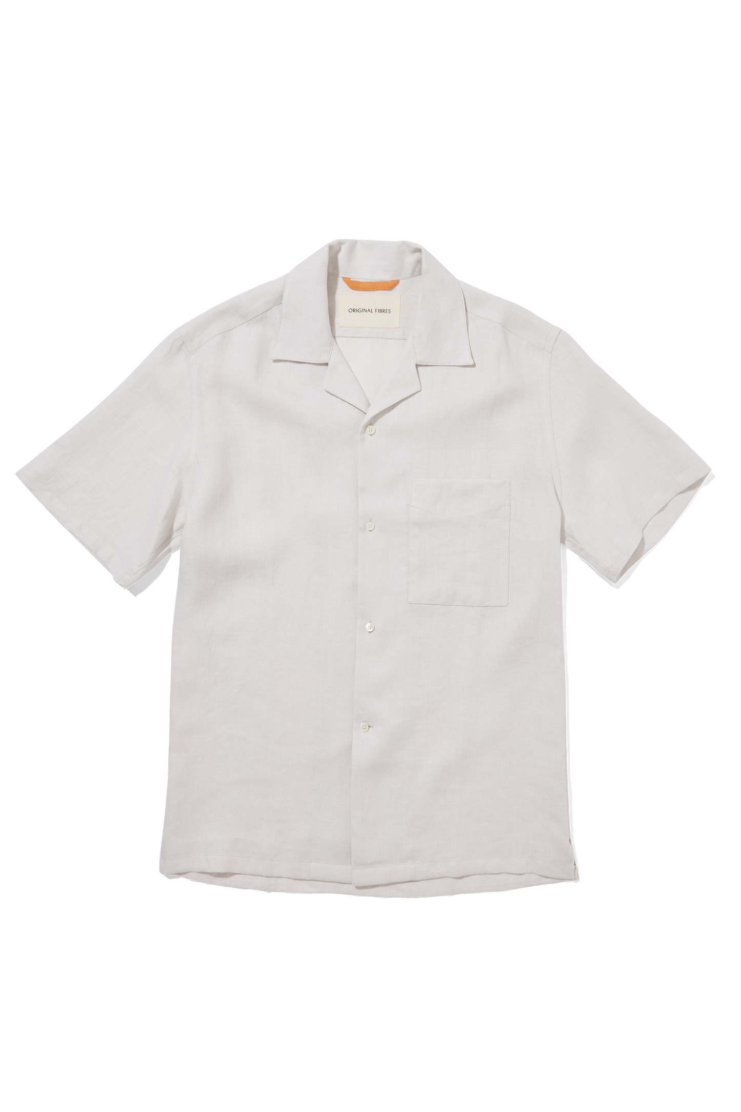 Linen Cuban Shirt Parchment