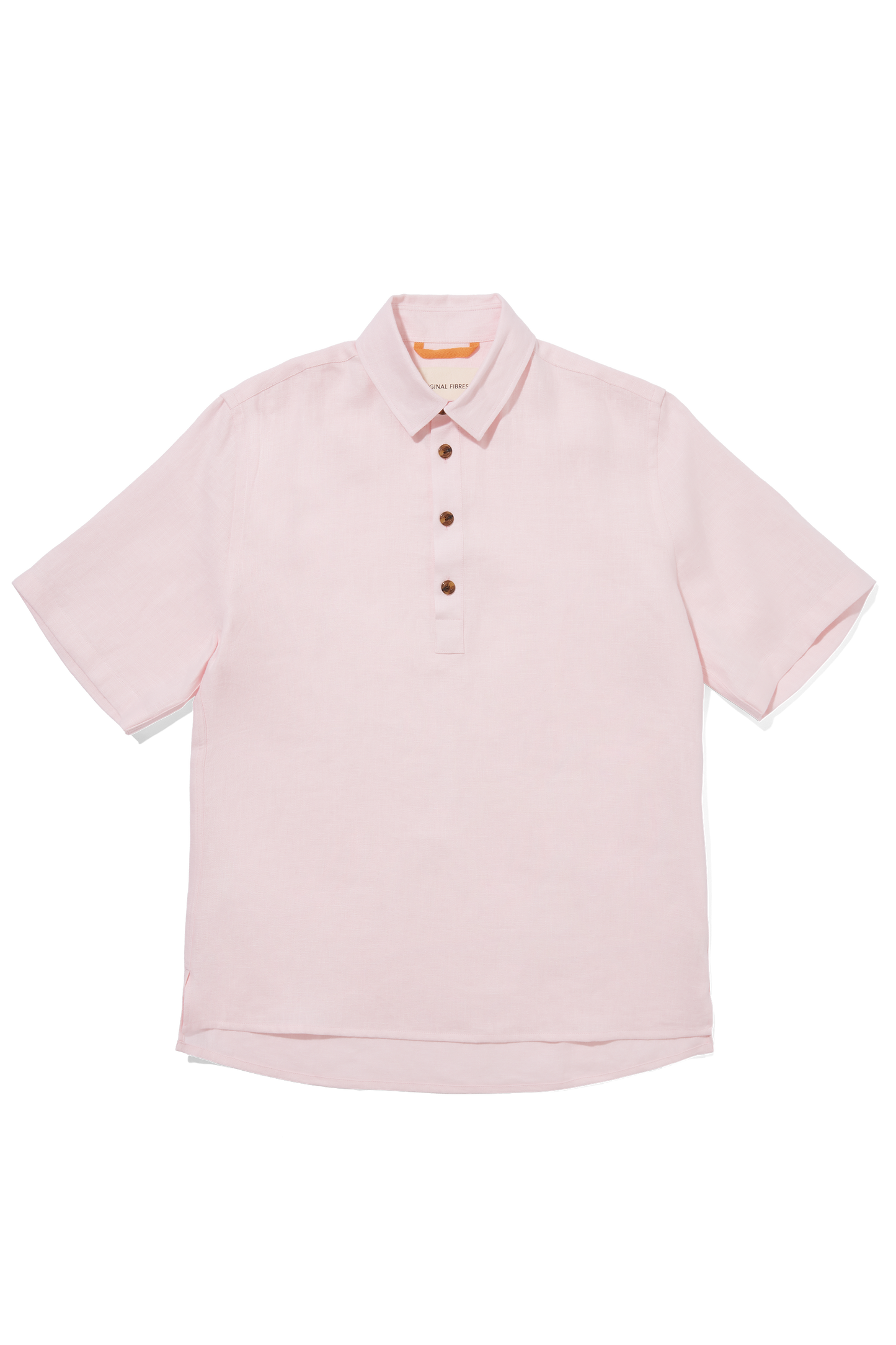 Linen Short Sleeve Smock Rose