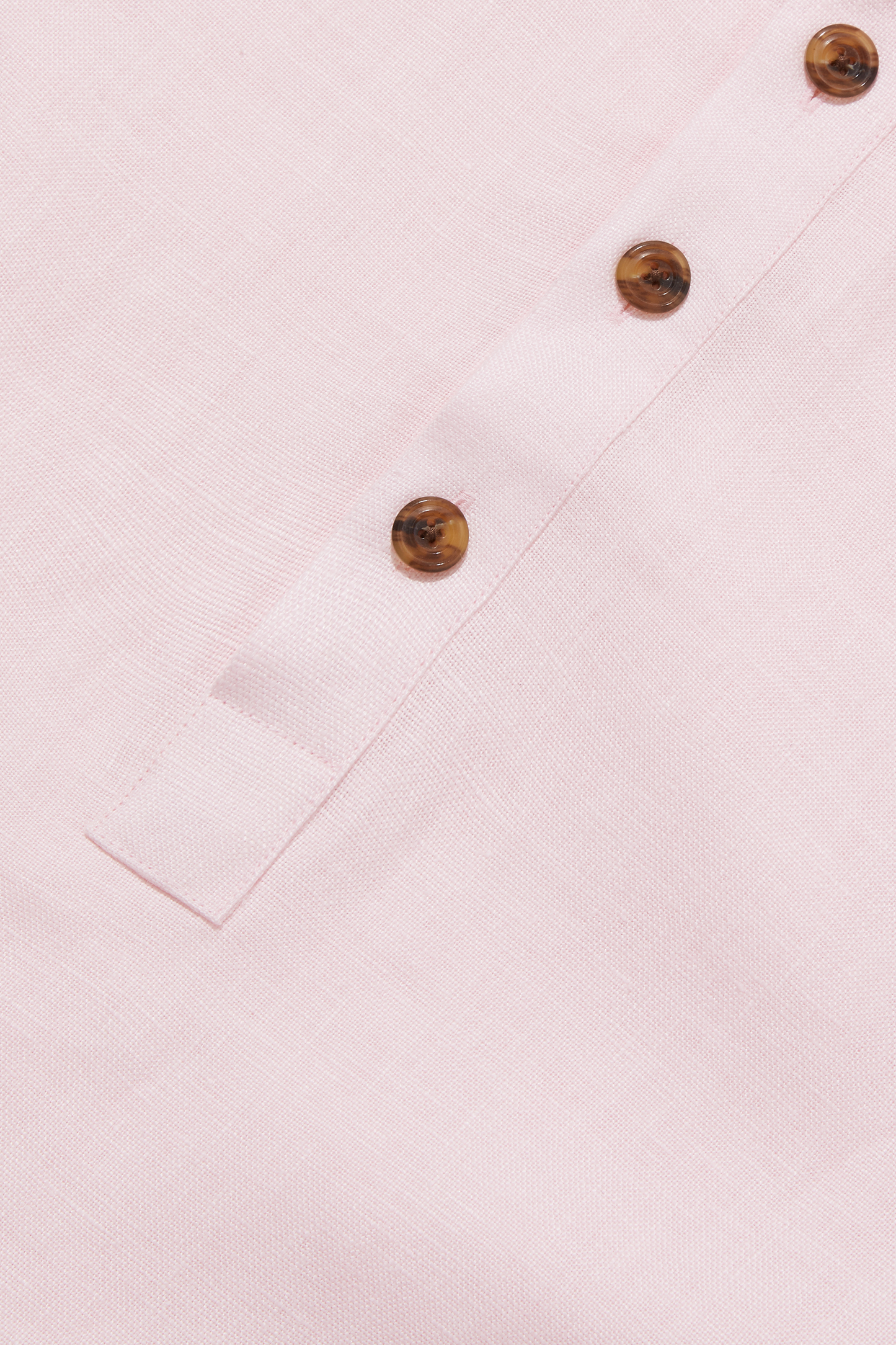 Linen Short Sleeve Smock Rose