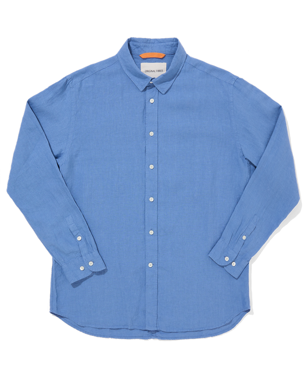 Linen Signature Shirt Cornflower